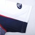 Nuckily Half Sleeve Jersey And Gel Padded Shorts Set White And Red (NJ502 NS355)