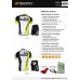 Nuckily Half Sleeve Jersey And Gel Padded Shorts Set White And Yellow (MA007 MB007)