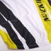 Nuckily Half Sleeve Jersey And Gel Padded Shorts Set White And Yellow (MA007 MB007)