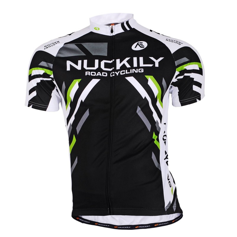 Nuckily MA004 SS Cycling Jersey Black