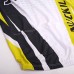 Nuckily MA007 SS Cycling Jersey White And Yellow