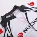 Nuckily MA008 SS Cycling Jersey White Black And Red