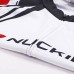 Nuckily MA008 SS Cycling Jersey White Black And Red