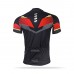 Nuckily MA021 SS Cycling Jersey Black And Red