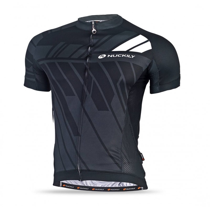 Nuckily MA022 SS Cycling Jersey Black