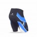 Nuckily MB025 Gel Padded Cycling Short Black And Blue