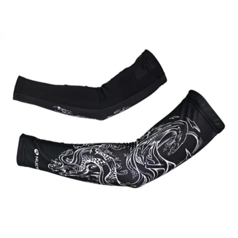 Nuckily MC-PE07 Multifunctional Outdoor Cycling Arm Sleeves Black