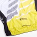 Nuckily MG004 SS Cycling Jersey White Grey And Yellow
