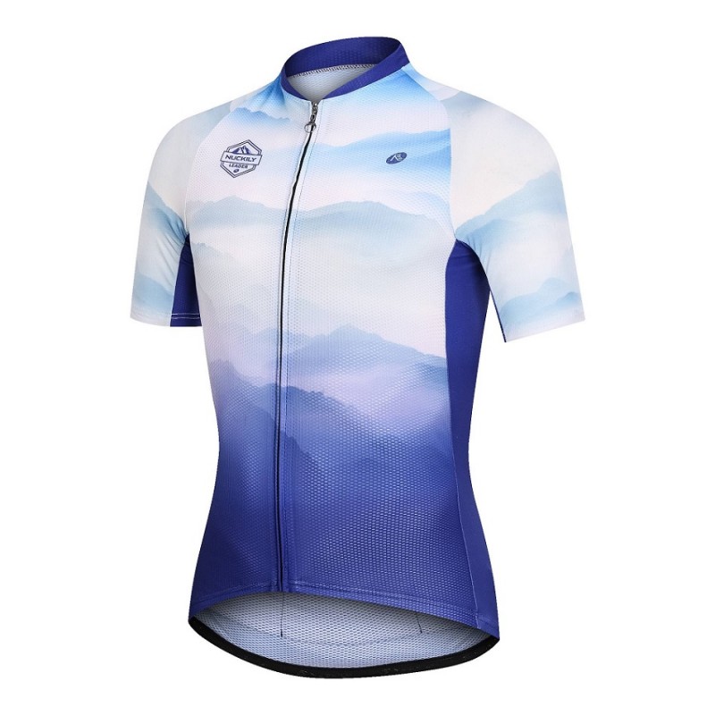 Nuckily MG038 SS Cycling Jersey Blue