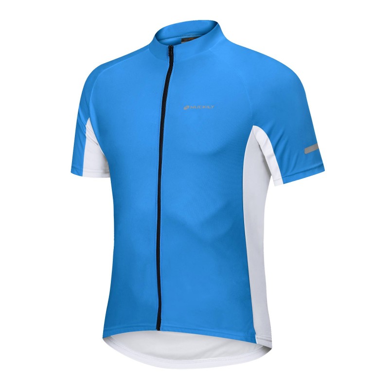 Nuckily MG043 SS Cycling Jersey Blue