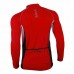 Nuckily MH008 Full Sleeve Cycling Jersey Red