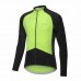 Nuckily MH023 Full Sleeve Cycling Jersey Neon Green
