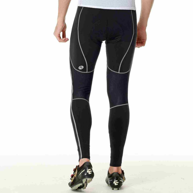 Nuckily MM003 Multilevel Gel Padded Cycling Tight Black
