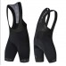 Nuckily MV001 Mycycology Gel Padded Men Cycling Bib Shorts Black