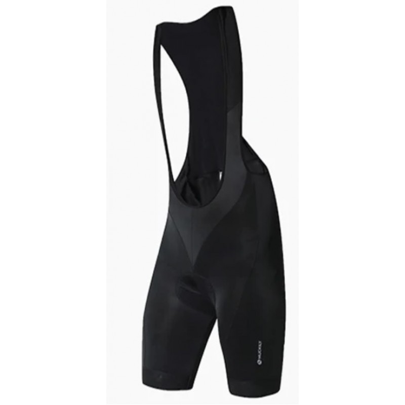 Nuckily MV002 Gel Padded Men Cycling Bib Shorts Black