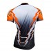Nuckily NJ500 SS Cycling Jersey White And Orange
