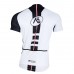 Nuckily NJ503 SS Cycling Jersey White And Black