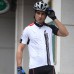 Nuckily NJ503 SS Cycling Jersey White And Black