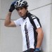 Nuckily NJ503 SS Cycling Jersey White And Black