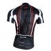 Nuckily NJ512 SS Cycling Jersey White Black And Red