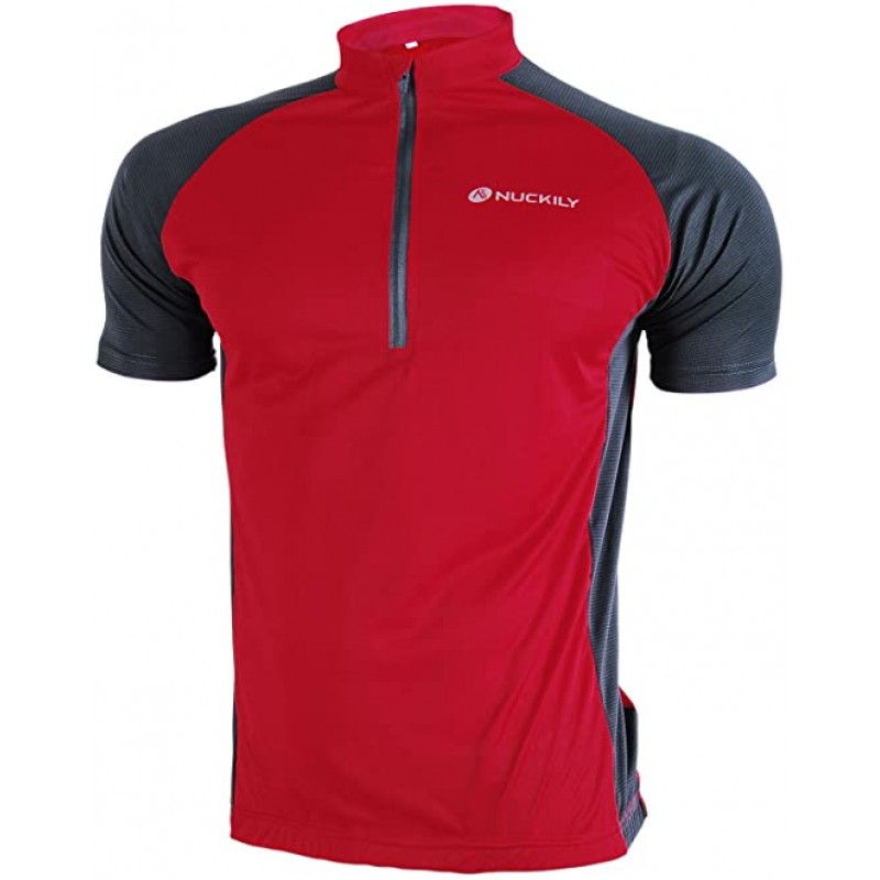 Nuckily NJ601 SS Cycling Jersey Red