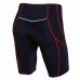 Nuckily NS351 Gel Padded Cycling Short Red Black