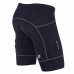 Nuckily NS361 Gel Padded Cycling Short Black