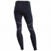 Nuckily NS903 Multilevel Gel Padded Winter Fleece Cycling Tight Black