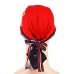 Nuckily PJ11 Printed Pirate Headband Sweat Proof Bandana Red Black