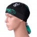 Nuckily PJ14 Printed Pirate Headband Sweat Proof Bandana Green Black