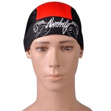 Nuckily PJ14 Printed Pirate Headband Sweat Proof Bandana Red Black
