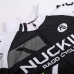 Nuckliy Half Sleeve Jersey And Gel Padded Shorts Set Black (MA004 MB004)