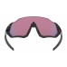 Oakley Flight Jacket Sunglasses With prizm Road Lens  Polished Black
