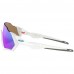 Oakley Flight Jacket Sunglassses With Prizm Sapphire Lens Matt White