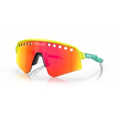 Oakley Sutro Lite Sweep Sunglasses With Prizm Ruby Lens  Tennis Bal Yellow