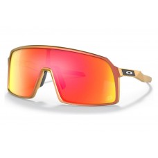 Oakley Sutro Sunglasses With Prizm Ruby Lens Red Gold