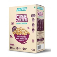 On The Run 5 Grain Cereal Original (470g Box)