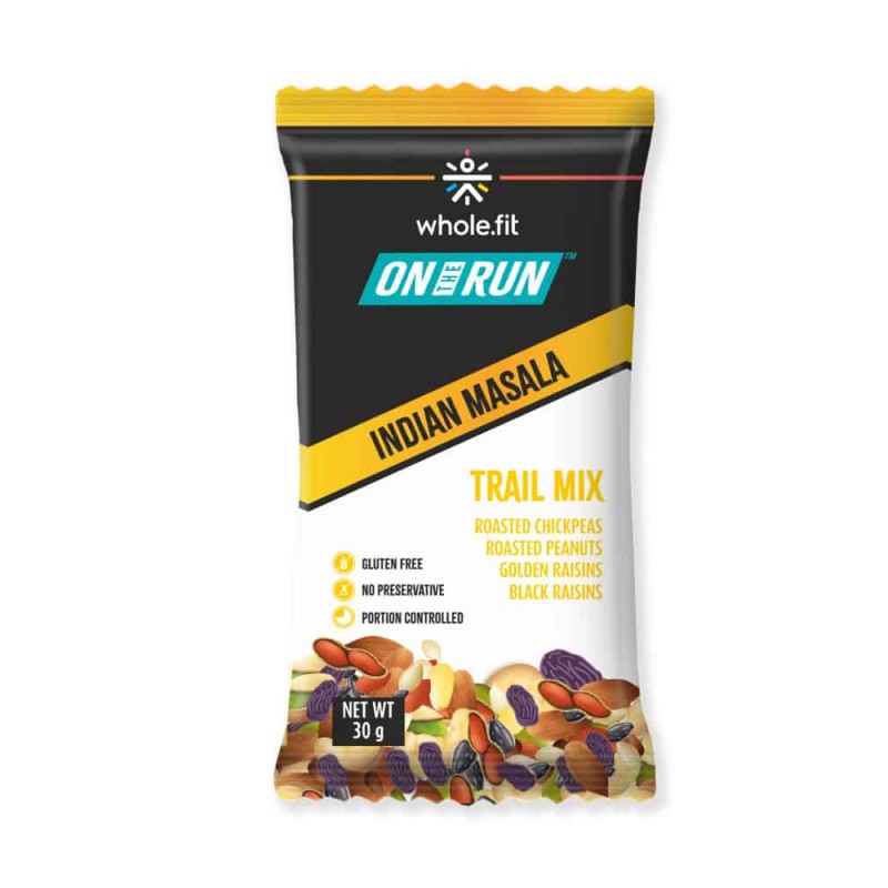 On The Run Indian Masala Trail Mix (Pack of 6)