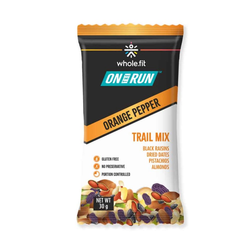 On The Run Orange Pepper Trail Mix (Pack of 6)