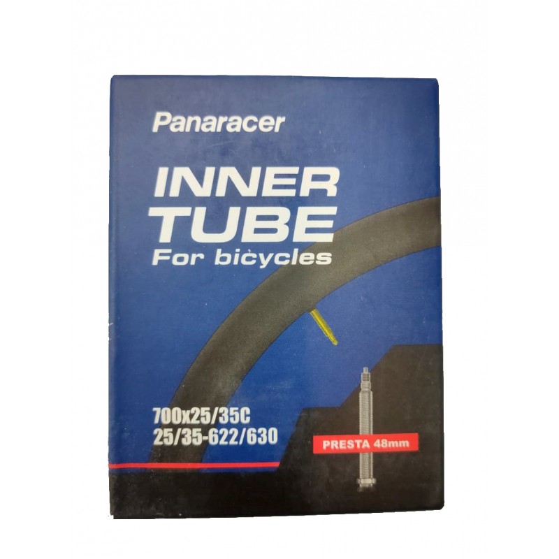 Panaracer 700x25/35c (25/35-622/630) 48mm Presta Valve Road Cycle Tube