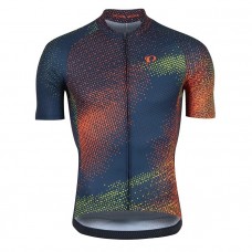 Pearl Izumi Attack Mens Cycling Jersey Navy/Fuego Depth