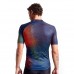 Pearl Izumi Attack Mens Cycling Jersey Navy/Fuego Depth