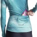 Pearl Izumi Attack Womens Long Sleeve Cycling Jersey Gulf Teal Depth