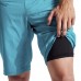 Pearl Izumi Canyon Mens Cycling Shorts With Liner Gulf Teal