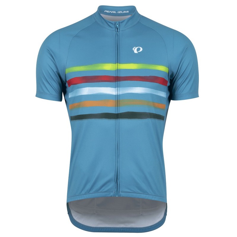 Pearl Izumi Classic Mens Cycling Jersey Vesper Blue Aurora