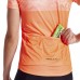 Pearl Izumi Classic Womens Cycling Jersey Fiery Coral Fountain