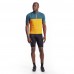 Pearl Izumi Quest Mens Cycling Jersey Sunfire/Dark Spruce