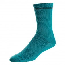 Pearl Izumi Tranfer Ltd 7 Inch Unisex Cycling Socks Gulf Teal Stripe