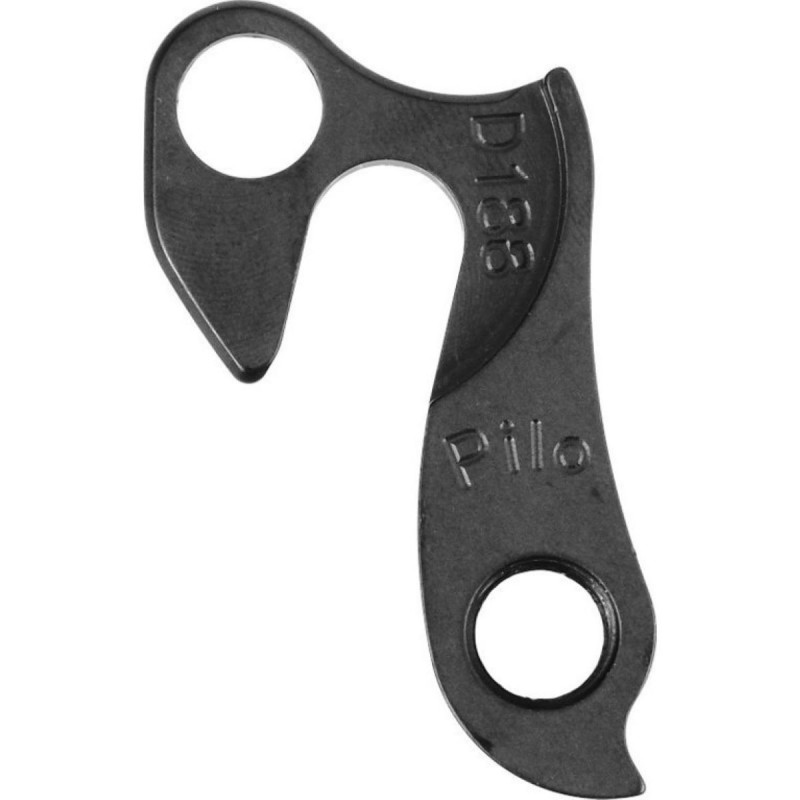 Pilo D188 Derailleur Hanger Orange, Norco, Sanchez, Puntera Black