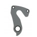 Pilo D791 Derailleur Hanger For Rainbow, Motobecane, Superior, Rock Machine, Kross, Silverback, Steiger Black